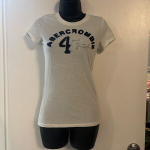 Abercrombie & Fitch White Women's Top
